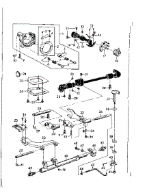 Shuttle Assembly parts for Kenmore Mechanical Sewing Machine 148.14220 (14814220, 148 14220) from AppliancePartsPros.com