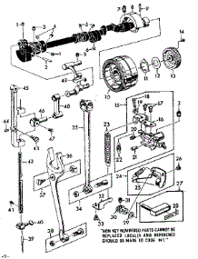 Connecting Rod Assembly parts for Kenmore Mechanical Sewing Machine 148.15210 (14815210, 148 15210) from AppliancePartsPros.com
