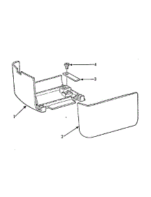 Shuttle Cover parts for Kenmore Mechanical Sewing Machine 148.15210 (14815210, 148 15210) from AppliancePartsPros.com