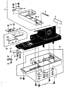 Extension Table parts for Kenmore Mechanical Sewing Machine 148.15700 (14815700, 148 15700) from AppliancePartsPros.com