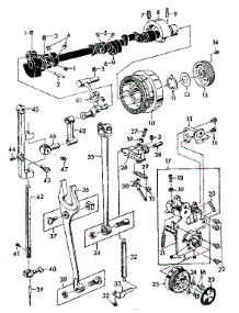 Hand Wheel Assembly parts for Kenmore Mechanical Sewing Machine 148.19370 (14819370, 148 19370) from AppliancePartsPros.com