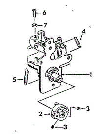 Stitch Length Control parts for Kenmore Mechanical Sewing Machine 148.19371 (14819371, 148 19371) from AppliancePartsPros.com