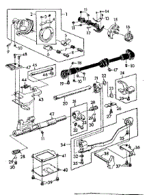 Shuttle Assembly parts for Kenmore Mechanical Sewing Machine 148.19371 (14819371, 148 19371) from AppliancePartsPros.com