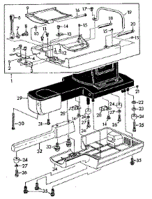 Extension Table parts for Kenmore Mechanical Sewing Machine 148.19371 (14819371, 148 19371) from AppliancePartsPros.com