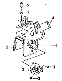 Stitch Length Control parts for Kenmore Mechanical Sewing Machine 148.19372 (14819372, 148 19372) from AppliancePartsPros.com