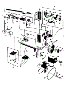 Unit Parts parts for Kenmore Sewing Machine 148280 from AppliancePartsPros.com