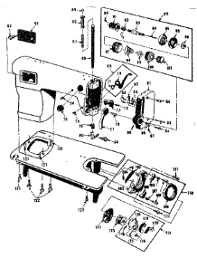 Shuttle Assembly parts for Kenmore Sewing Machine 148280 from AppliancePartsPros.com