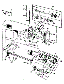 Shuttle Assembly parts for Kenmore Sewing Machine 148281 from AppliancePartsPros.com