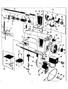 Unit Parts parts for Kenmore Sewing Machine 148291 from AppliancePartsPros.com