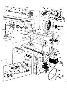 Unit Parts parts for Kenmore Sewing Machine 148393 from AppliancePartsPros.com