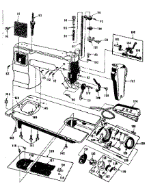 Shuttle Assembly parts for Kenmore Sewing Machine 148393 from AppliancePartsPros.com