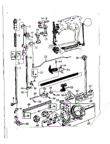 Shuttle Assembly parts for Kenmore Mechanical Sewing Machine 148531 from AppliancePartsPros.com