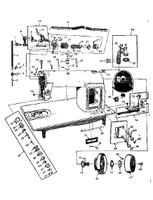 Unit Parts parts for Kenmore Sewing Machine 148871 from AppliancePartsPros.com