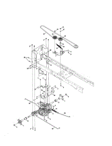 Transmission parts for Mtd Front-Engine Lawn Tractor 14A7A3ZQ099 from AppliancePartsPros.com
