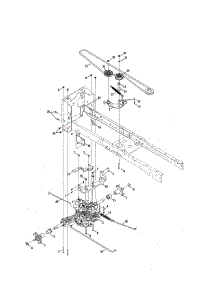 Transmission / Pulley parts for Mtd Front-Engine Lawn Tractor 14A7A3ZW099 from AppliancePartsPros.com