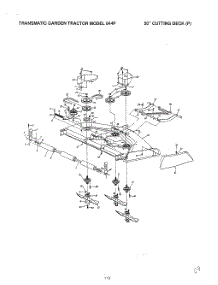 46" Garden Tracto-Con`T On Card 36 Page 2 parts for Mtd Front-Engine Lawn Tractor 14AJ844H401 from AppliancePartsPros.com