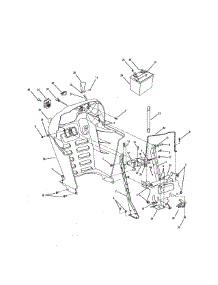 Dash / Battery / Solenoid parts for Cub Cadet Front-Engine Lawn Tractor 14AK13BK056 from AppliancePartsPros.com