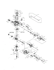 Hydrostatic Transmission parts for Cub Cadet Front-Engine Lawn Tractor 14AK13BK756 from AppliancePartsPros.com