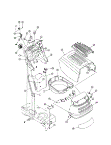 Hood / Bumper parts for Mtd Front-Engine Lawn Tractor 14AP805K730 from AppliancePartsPros.com