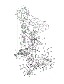Transmission parts for Mtd Front-Engine Lawn Tractor 14AP805K730 from AppliancePartsPros.com