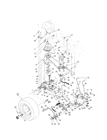 Drive System parts for Troy-Bilt Front-Engine Lawn Tractor 14AT809H766 from AppliancePartsPros.com