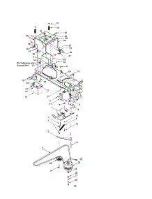 Frame Z809k parts for Troy-Bilt Front-Engine Lawn Tractor 14AT809H766 from AppliancePartsPros.com