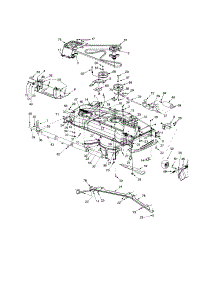Deck parts for Troy-Bilt Front-Engine Lawn Tractor 14AT809H766 from AppliancePartsPros.com