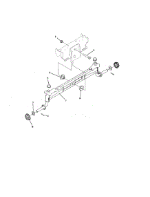 Front Axle parts for Mtd Front-Engine Lawn Tractor 14B7A3ZQ099 from AppliancePartsPros.com