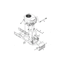 Engine / Muffler & Shield parts for Mtd Front-Engine Lawn Tractor 14B7A3ZQ099 from AppliancePartsPros.com