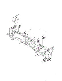 Frame / Bumper parts for Mtd Riding Mower & Tractor 14B7A3ZW099 from AppliancePartsPros.com