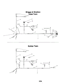 Electrical System parts for Troy-Bilt Front-Engine Lawn Tractor 14BV809H063 from AppliancePartsPros.com