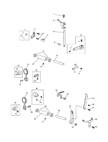 Looper parts for Singer Overlock Sewing Machine 14CG744 from AppliancePartsPros.com