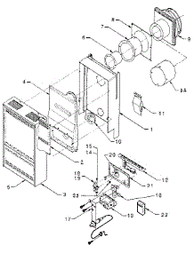 Cabinet And Body Assembly parts for Williams Wall Heater 14DV-3BNAT from AppliancePartsPros.com