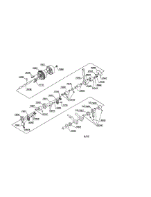 Belt Pulley / Crank Rod parts for Singer Mechanical Sewing Machine 14J334 from AppliancePartsPros.com
