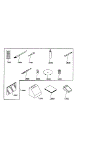 Spanner / Accessory Set parts for Singer Mechanical Sewing Machine 14J334 from AppliancePartsPros.com