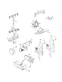 Cabinet Assy parts for Singer Overlock Sewing Machine 14SH744 from AppliancePartsPros.com