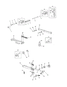 Feed Crank parts for Singer Overlock Sewing Machine 14SH754 from AppliancePartsPros.com