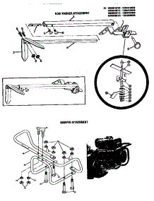 Row Marker&Bumper Attachment parts for Troy-Bilt Rear-Tine Tiller 15009 from AppliancePartsPros.com