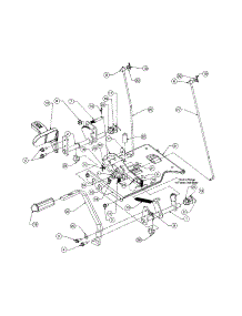 Pedal Assembly parts for Cub Cadet Front-Engine Lawn Tractor 1517 from AppliancePartsPros.com