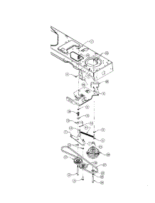 Power Take-Off (Pto) System parts for Cub Cadet Front-Engine Lawn Tractor 1517 from AppliancePartsPros.com