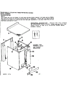 Non-Functional Replacement Parts parts for Kenmore Electric Water Heater 153.310010 (153310010, 153 310010) from AppliancePartsPros.com