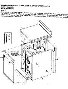 Non-Functional Replacement Parts parts for Kenmore Electric Water Heater 153.310610 (153310610, 153 310610) from AppliancePartsPros.com