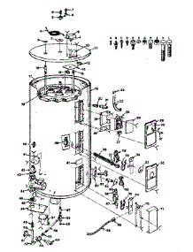 Unit Parts parts for Kenmore Water Heater 153.311210 (153311210, 153 311210) from AppliancePartsPros.com
