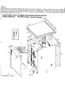 Non-Functional Replacement Parts parts for Kenmore Electric Water Heater 153.313011 (153313011, 153 313011) from AppliancePartsPros.com
