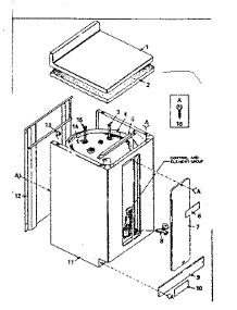 Unit Parts parts for Kenmore Water Heater 153.31570 (15331570, 153 31570) from AppliancePartsPros.com