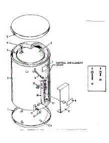 Non-Functional Replacement Parts parts for Kenmore Electric Water Heater 153.321150 (153321150, 153 321150) from AppliancePartsPros.com
