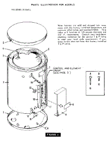 Figure 4 parts for Kenmore Electric Water Heater 153.32120 (15332120, 153 32120) from AppliancePartsPros.com
