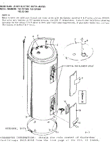 Non-Functional Replacement Parts parts for Kenmore Electric Water Heater 153.321360 (153321360, 153 321360) from AppliancePartsPros.com