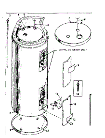 Non-Functional Replacement Parts parts for Kenmore Electric Water Heater 153.32140 (15332140, 153 32140) from AppliancePartsPros.com