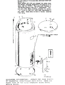 Non-Functional Replacement Parts parts for Kenmore Electric Water Heater 153.323811 (153323811, 153 323811) from AppliancePartsPros.com